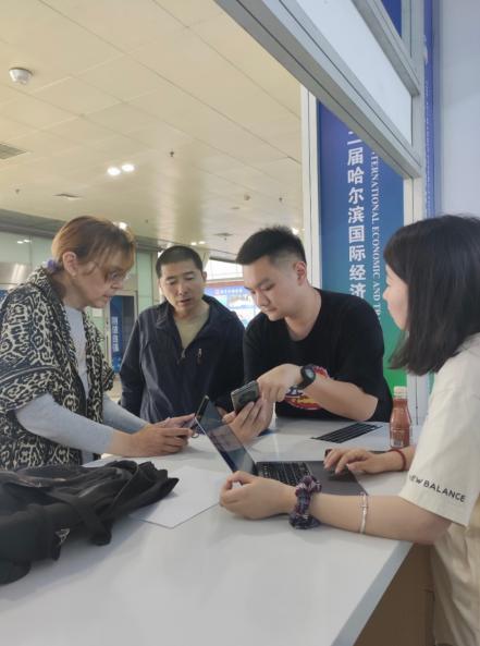 青春风采，专业赋能——外国语学院学子助力第三十二届哈尔滨国际经济贸易洽谈会